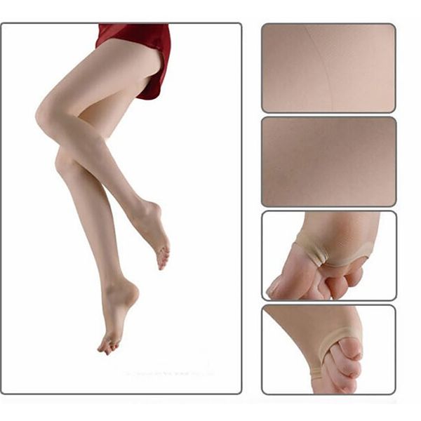 

1 pair Pantyhose Ultra-Thin Tights Socks Toeless Women Black/Nude Sexy