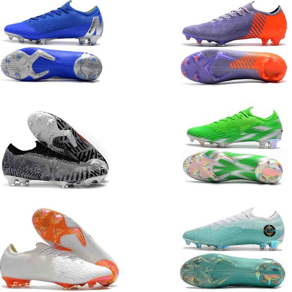 

original mercurial frenzy xii superfly vi 360 elite fg kj 6 xii cr7 ronaldo neymar men women high soccer shoes 20th football boots cleats