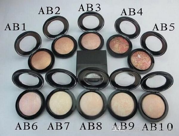 

new makeup 12 color mineralize skinfinish poudre de powders 10g dhl ing