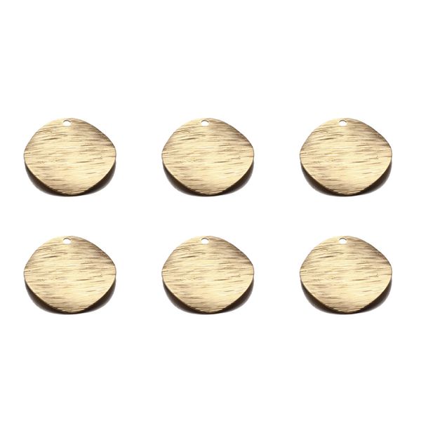 50pcs/Los Messing Charme Copper Coin Styletree Muster Charms Anhänger Oval Formblatt Pendellan Zauber für DIY -Schmuckzubehör zuzubehör