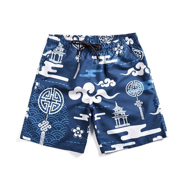 

2019 quick dry boardshorts for men casual surf beach swim shorts summer holiday sport running hybird shorts male swimming am2115