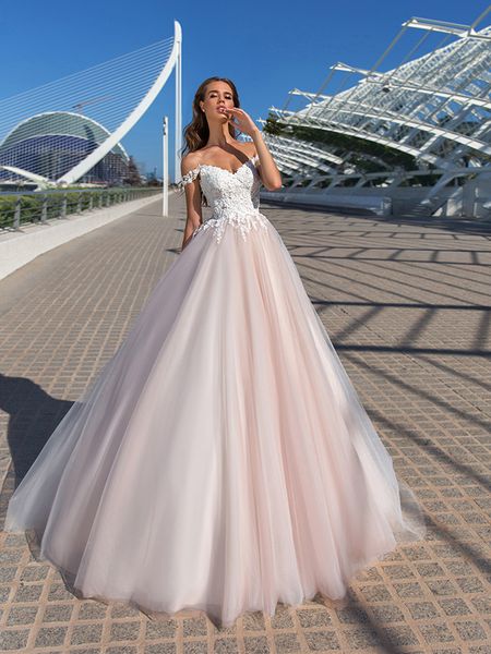 

dusty pink tullle белый кружева свадебное платье с плеча принцессы красочная свадебные платья vestidos de noiva завяжите назад корсет, White