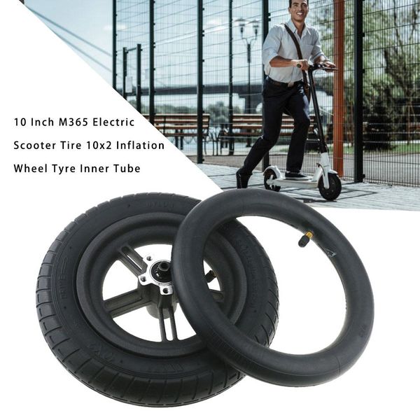 10 polegadas de scooter elétrica pneu 10x2 Roda de inflação pneu interno tubo skateboard pneu Durável Scooter AccessTory