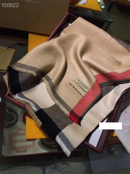 

2019 brand scarfs womens design scarves size 180x70cm fashion 100% cashmere scarves fast ship, Blue;gray