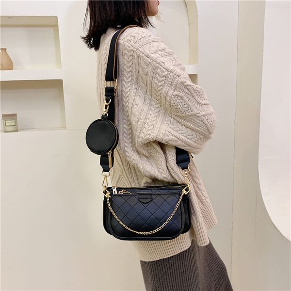 

3 pcs set women bags leather handbags ladies hand bags purse fashion shoulder bolsa sac