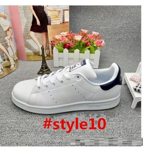 

2020 women men new stan shoes fashion smith sneakers casual leather sport running shoes size 36-44 666, Black