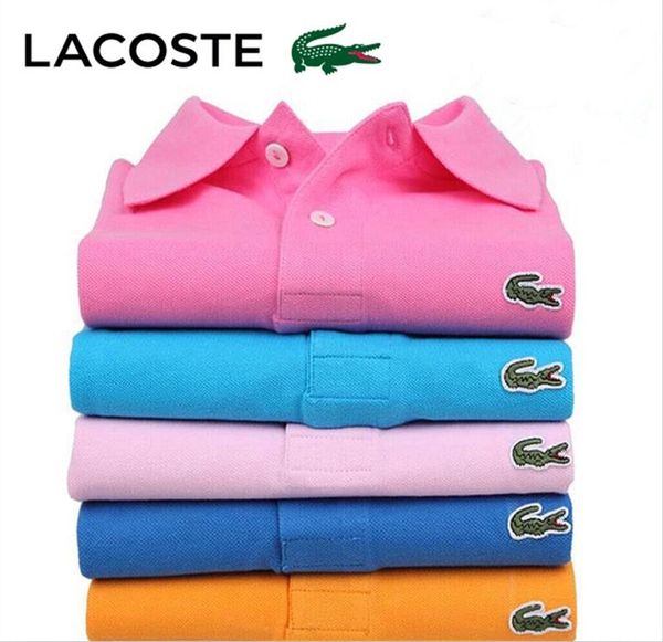 

Новый 2019 Мужские Рубашки Поло Мужчины Desiger Polo Мужчины Крокодил Вышивка Хлопок Руб