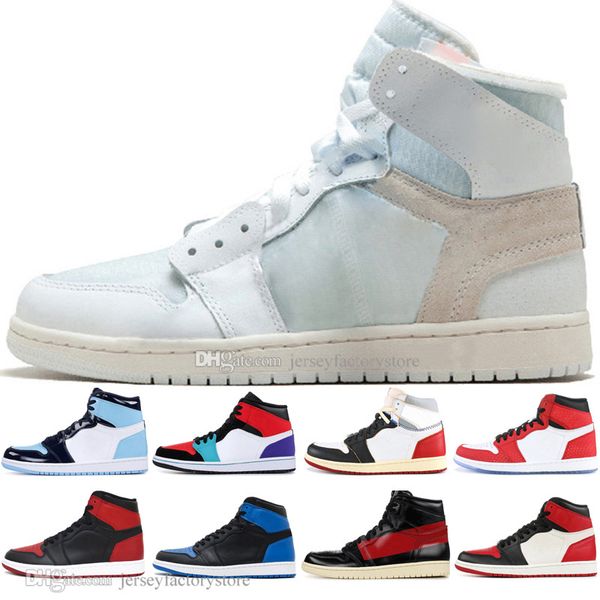

1 og banned bred toe black spider-man unc 1s 3 mens basketball shoes homage to home chicago royal blue man men sports designer sneakers