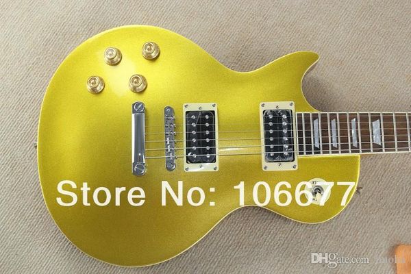 Alto padrão de qualidade Handed o Slash transporte Ouro 1957 Goldtop guitarra elétrica gratuito