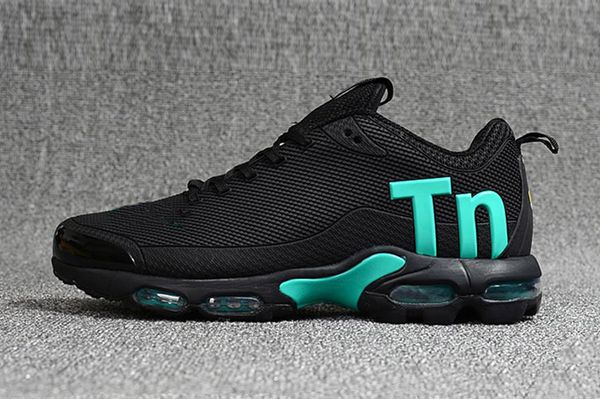 

nike air max plus tn se 2019 горячая распродажа высокое качество для мужской подушки спортивная обувь классическая дышащая обувь на открытом, Black