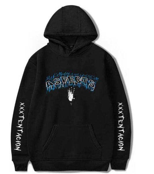 

мужские хип-хоп рэпер дизайн кофты patern письмо печатных пуловер с длинными рукавами толстовки хай-стрит с капюшоном толстовки топы, Black