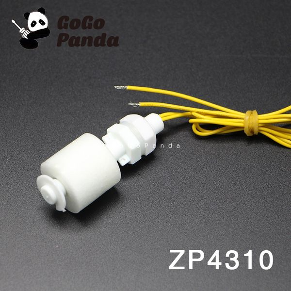 

zp4310 5pcs m10*43mm 100v 220v float switch mini type poly propy water level liquid sensor normal close nc