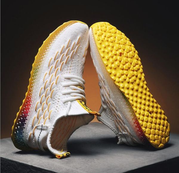 

2020 ins new multicolor futurecraft 4d men's shoes light and breathable sports shoes men high casual shoes, Black