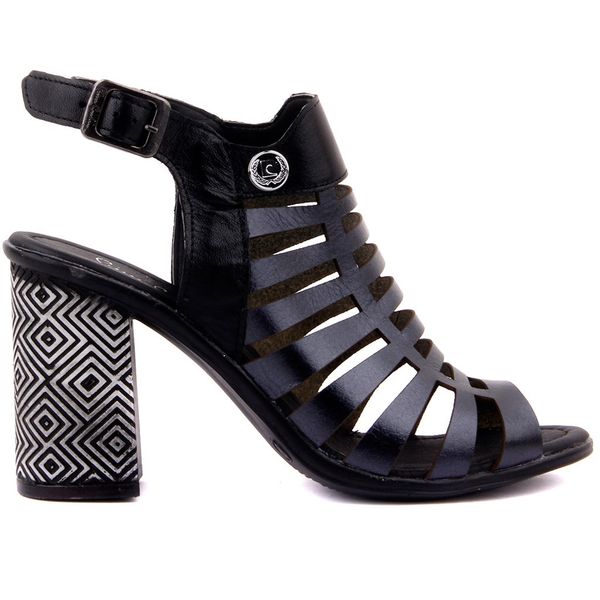 

pierre cardin-black color buckle women 's sandals