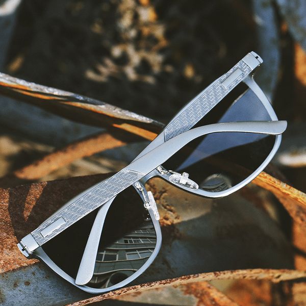 

classic polarized sunglasses men women driving square frame sun glasses male goggle uv400 gafas de sol, White;black