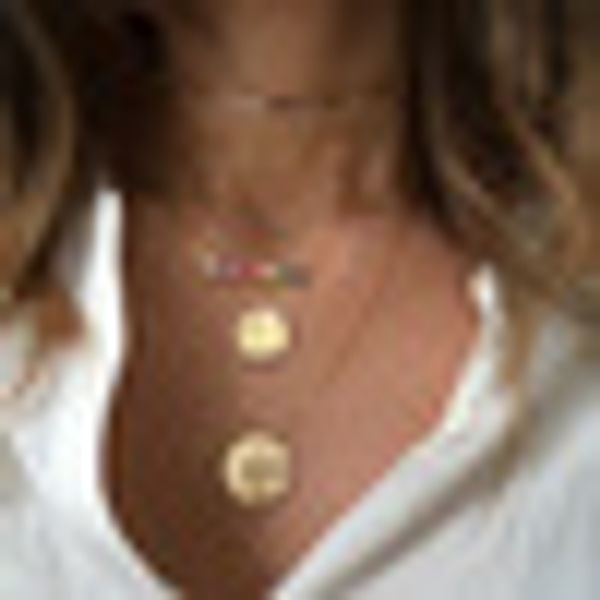 

gorgeous stunning women multi layer chain gold color coin geometric choker statement fashion collar necklaces, Silver