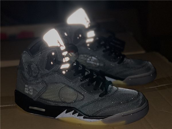 

new men 5s basketball shoes off 5 white sports sneakers designer trainers with box