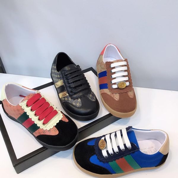 

Children Sneaker Designer Kids Shoes Spring Casual Sports Shoes Lace Up Girls Boys Footwear Fashion Child Shoes