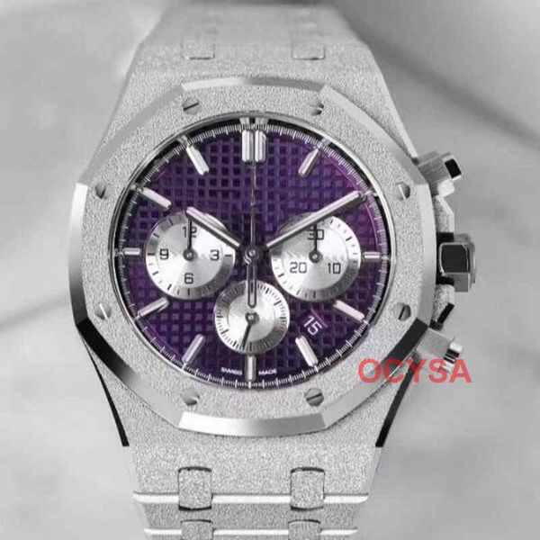 

frosted gold fashion luxury mens designer royal swatch men quartz movement watch chronograph wristwatches 2019 new watches man, Slivery;brown