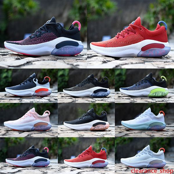 

2020 joyride run fk mens women running shoes triple black white platinum racer blue designers sports sneakers utility size 36-45