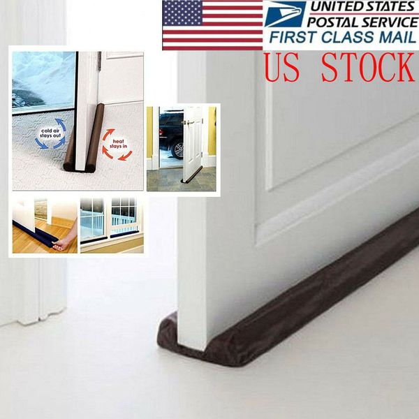 

us twin door doorsdecor draft dodger guard ser energy saving protector