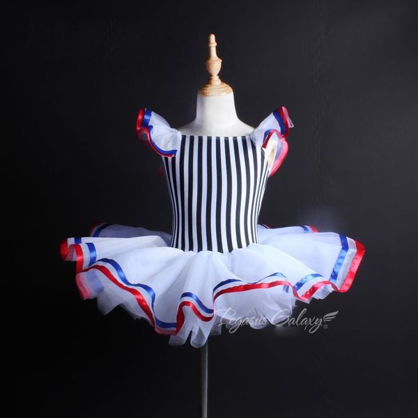

girls ballet dance skirt new design profession tutu dancing wear children competition ballet dance costumes, Black;red