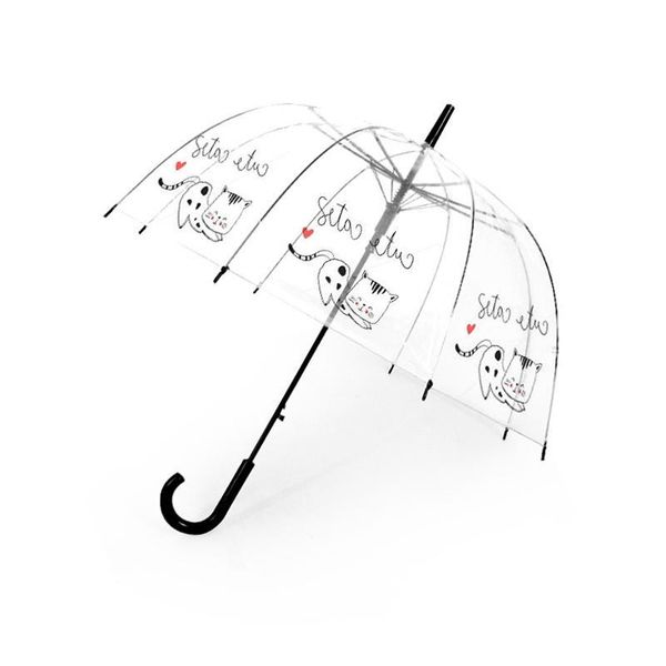 

safebet children umbrella cute unicorn umbrellas cartoon transparent umbrella kids semi automatic apollo umbrellas dropshipping y200324