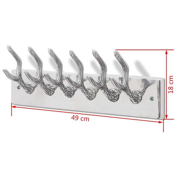 

алюминиевый крючки крючок strip hat / tie вешалка silver садовые наборы