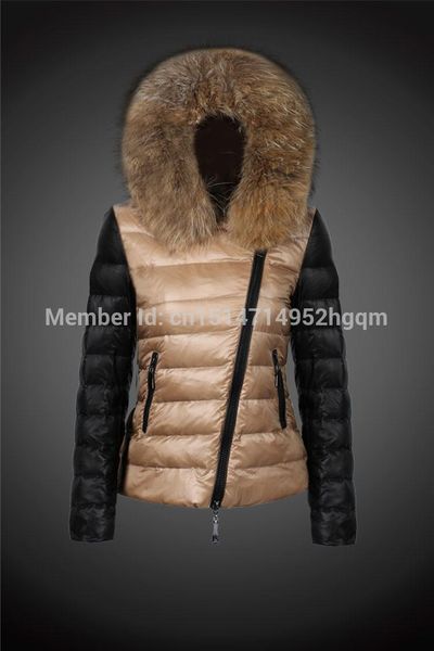 

female 2019 new women's winter jacket women down coat slim down parkas ladies down jacket, Black