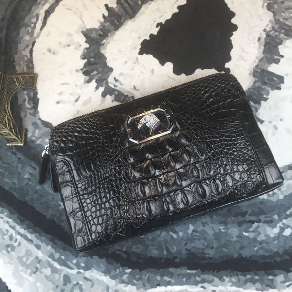 

действительно крокодиловой кожи классический фонд бизнес дел свободное время разрез человек обе ручки возьмите бумажники пакет для мужчин бе, Red;black