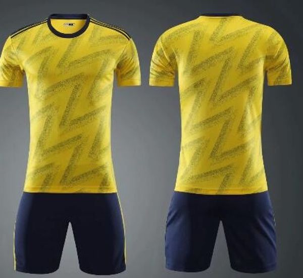 Personalizado Futebol Tops Com Shorts Futebol desgaste costume vazio Equipe de Futebol Conjuntos esportes de formação de curta terno de futebol uniforme yakuda