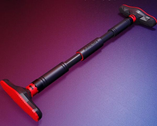 

65-100cm indoor pull-ups horizontal bar home corridor aisle door frame fitness bar