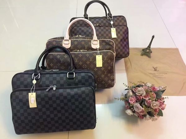 

new fashion luxury bag leather making briefcase super large capacity fashion printing luxury handbag model m41478