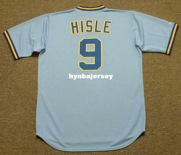 

custom larry hisle milwaukee stitched 1982 majestic cooperstown away baseball jersey retro mens jerseys running, Black;blue