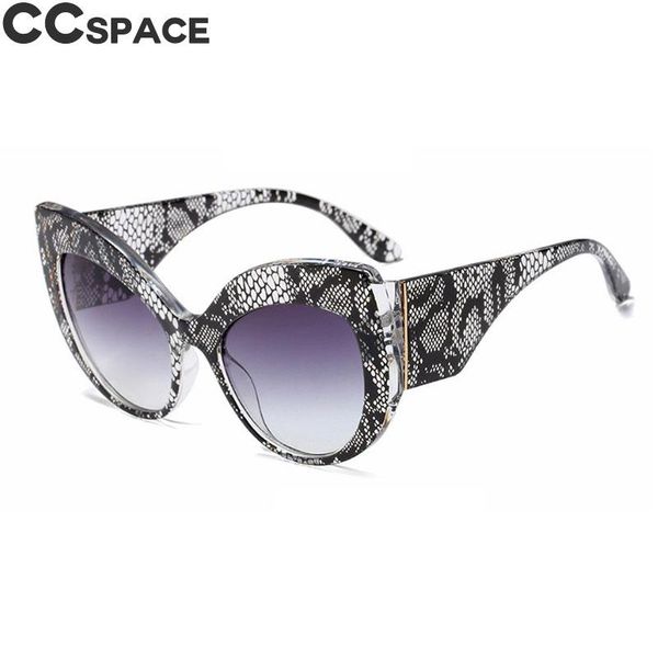 

45616 snakeskin pattern big cat eye sunglasses women oversized fashion shades uv400 vintage brand glasses kdawg