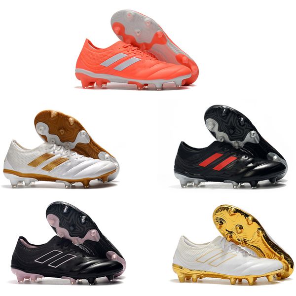 

copa 19+ 19.1 fg ag 1 slip-on champagne solar red soccer football shoes boots scarpe calcio cleats taquets size 39-45
