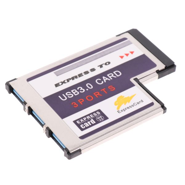 

1 piece 3 ports usb 3.0 express card express card expansion card for laptop