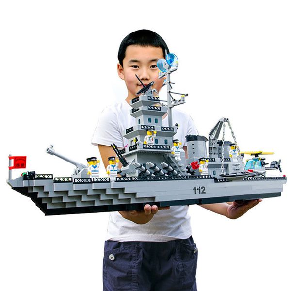 

70cm 970pcs large ship diy legoinglys model building blocks toys black pearl pirate ship assemble brick children toy christmas