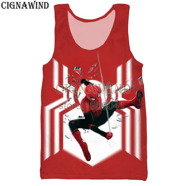 

new popular vest men/women marvel movie hero expedition 3d print vests harajuku style bodybuilding streetwear, White;black