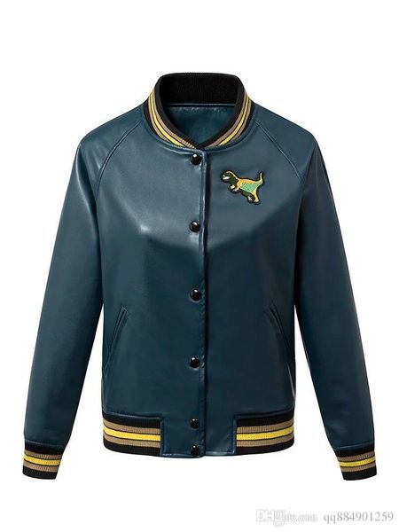 

2020 new autumn brand jacket tyrannosaurus embroidery cardigan fashion luxury sweater coat shirt mens designer jackets pull plus size s, Black;brown