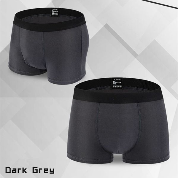 

klorify breathable bamboo underwea comfortable cotton solid men's underwear boxers man boxershorts boy 4pcs/lot, Black;white