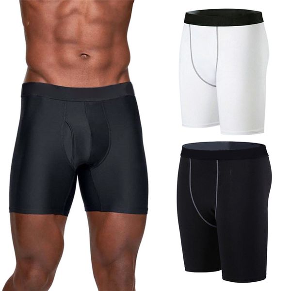 

s-3xl men compression short running tights men's quick dry gym fitness sport leggings running shorts male underwear sport short
