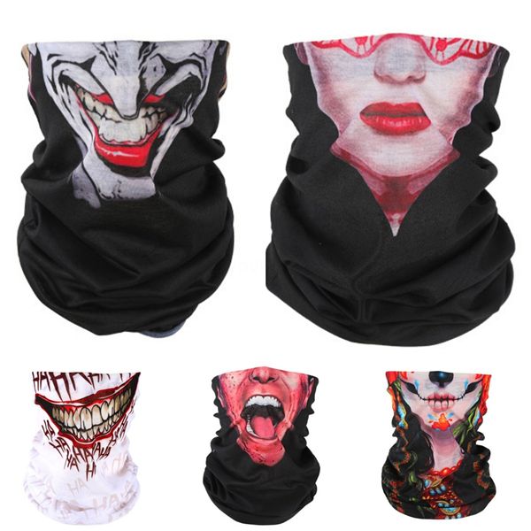 

fashionoutdoor usa flag magic headskull scarf bandana cycling masks head neck scarves windproof sport face mask with filter designer mask#60, Blue;black