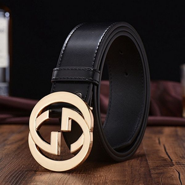 

mens designer belts luxury design waistbands men's belt nice genuine leather big large belt buckle fashion o1 with box, Black;brown