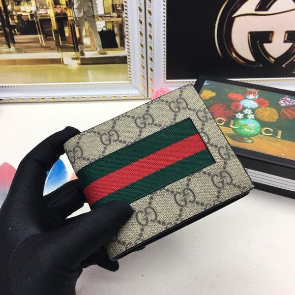 

printed animal bee wallets for women and men real leather passport bag card holder for ladies, Red;black