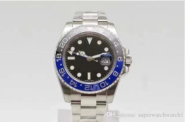 

Лучшее качество NFactory V7 40mm GMT 116710BLNR-78200 Керамика Swiss CAL.2836 Механические автоматическ