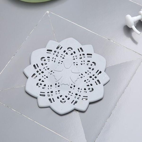 

kitchen gadgets accessories flower shap outfall drain cover basin sink strainer filter shower hair catcher ser plug