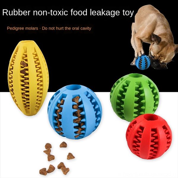 

pet food-leaking ball elastic toy jigsaw toy natural rubber dog molar tooth cleaning puzzle food-leaking device bite