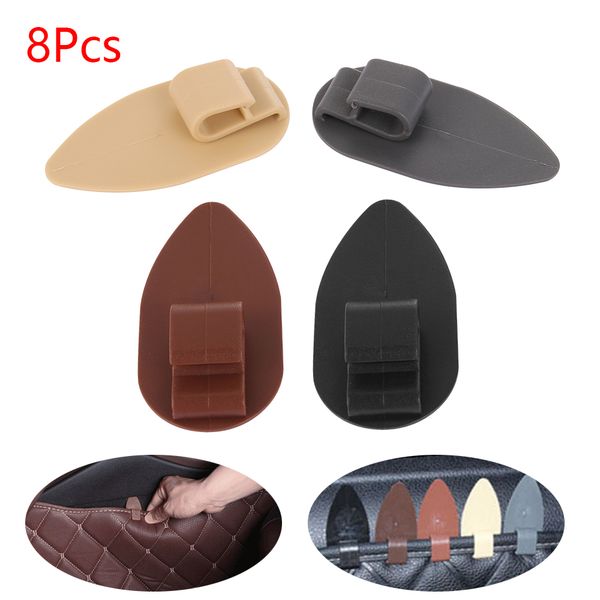 

8 pieces selling car floor mats anti-slip clip auto carpet fixing grips clamps holders carpet fixing car accessories durable