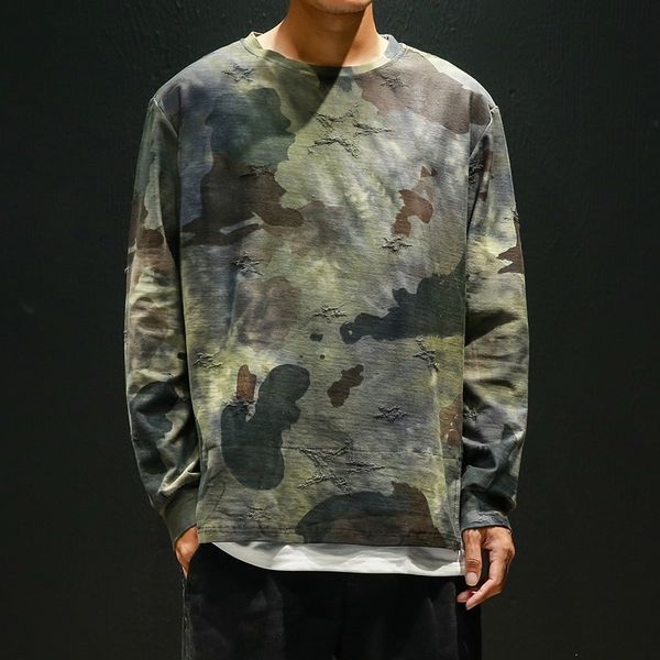

new green camouflage printing hoodie men cotton polyestersweatshirt hip hop hoodies tracksuit hooded pullover, Black